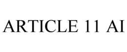 ARTICLE 11 AI trademark