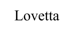 LOVETTA trademark