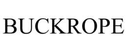 BUCKROPE trademark