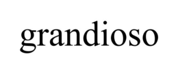 GRANDIOSO trademark