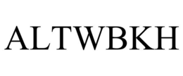 ALTWBKH trademark