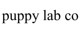 PUPPY LAB CO trademark