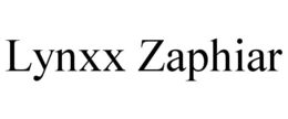 LYNXX ZAPHIAR trademark