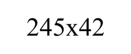 245X42 trademark