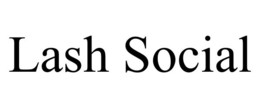 LASH SOCIAL trademark