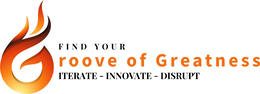 FIND YOUR GROOVE OF GREATNESS ITERATE - INNOVATE - DISRUPT trademark