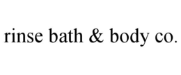 RINSE BATH & BODY CO. trademark