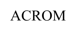 ACROM trademark