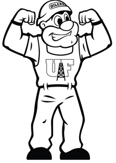 OILERS UF. trademark