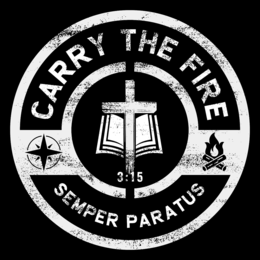 CARRY THE FIRE 3:15 SEMPER PARATUS trademark