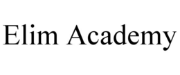 ELIM ACADEMY trademark