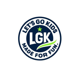 LGK LET'S GO KIDS MADE FOR FUN. trademark