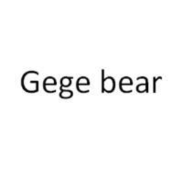 GEGE BEAR trademark