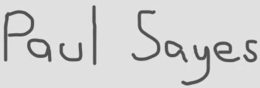 PAUL SAYES trademark