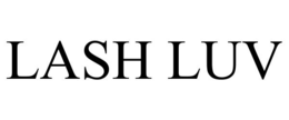 LASH LUV trademark