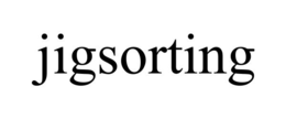 JIGSORTING trademark