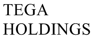 TEGA HOLDINGS trademark