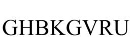 GHBKGVRU trademark