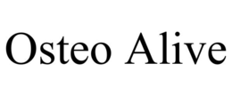 OSTEO ALIVE trademark