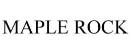 MAPLE ROCK trademark