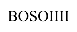 BOSOIIII trademark
