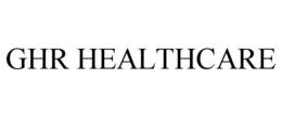 GHR HEALTHCARE trademark