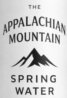 THE APPALACHIAN MOUNTAIN SPRING WATER trademark