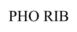 PHO RIB trademark