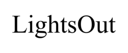 LIGHTSOUT trademark