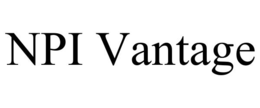 NPI VANTAGE trademark