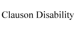 CLAUSON DISABILITY trademark