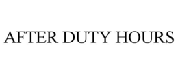 AFTER DUTY HOURS trademark