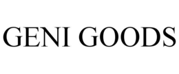 GENI GOODS trademark