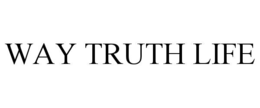 WAY TRUTH LIFE trademark