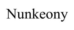 NUNKEONY trademark