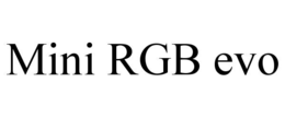 MINI RGB EVO trademark