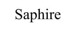 SAPHIRE trademark