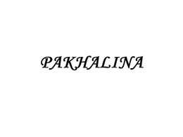 PAKHALINA trademark