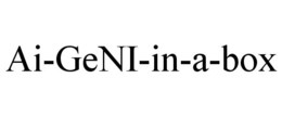AI-GENI-IN-A-BOX trademark