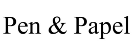 PEN & PAPEL trademark
