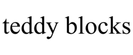 TEDDY BLOCKS trademark
