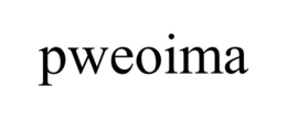 PWEOIMA trademark