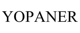 YOPANER trademark