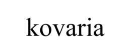 KOVARIA trademark