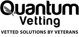 QUANTUM VETTING VETTED SOLUTIONS BY VETERANS trademark