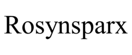 ROSYNSPARX trademark