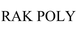 RAK POLY trademark