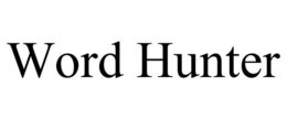 WORD HUNTER trademark