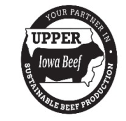 UPPER IOWA BEEF YOUR PARTNER IN SUSTAINABLE BEEF PRODUCTION trademark