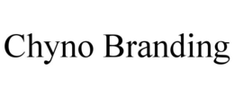 CHYNO BRANDING trademark